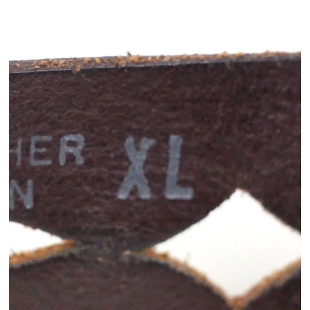 HIPWEAR Canada CUT OUT BROWN GENUINE LEATHER 1.5